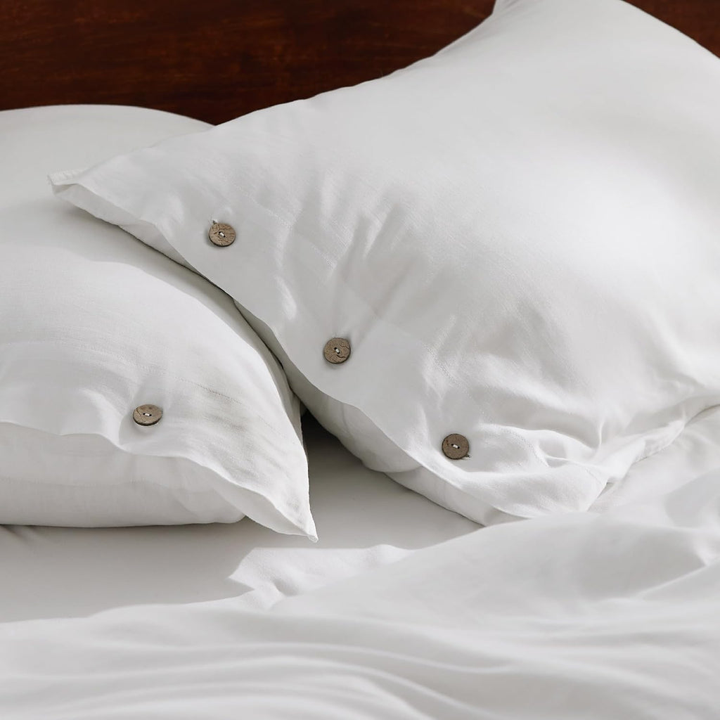 Soft & Breathable Linen-Cotton Blend Bedding