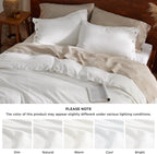 Soft & Breathable Linen-Cotton Blend Bedding