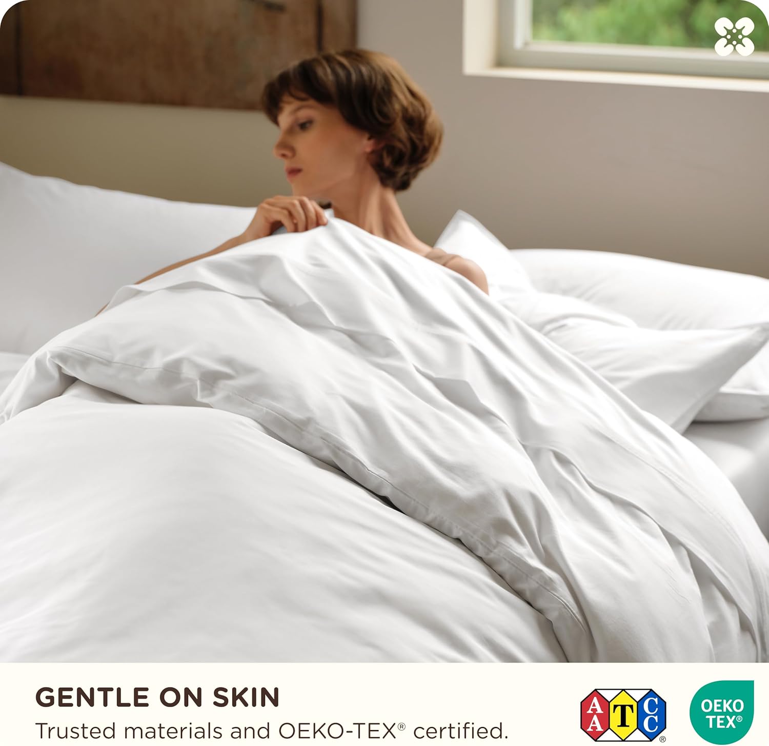 Solavo bamboo-cotton blend fabric close-up texture