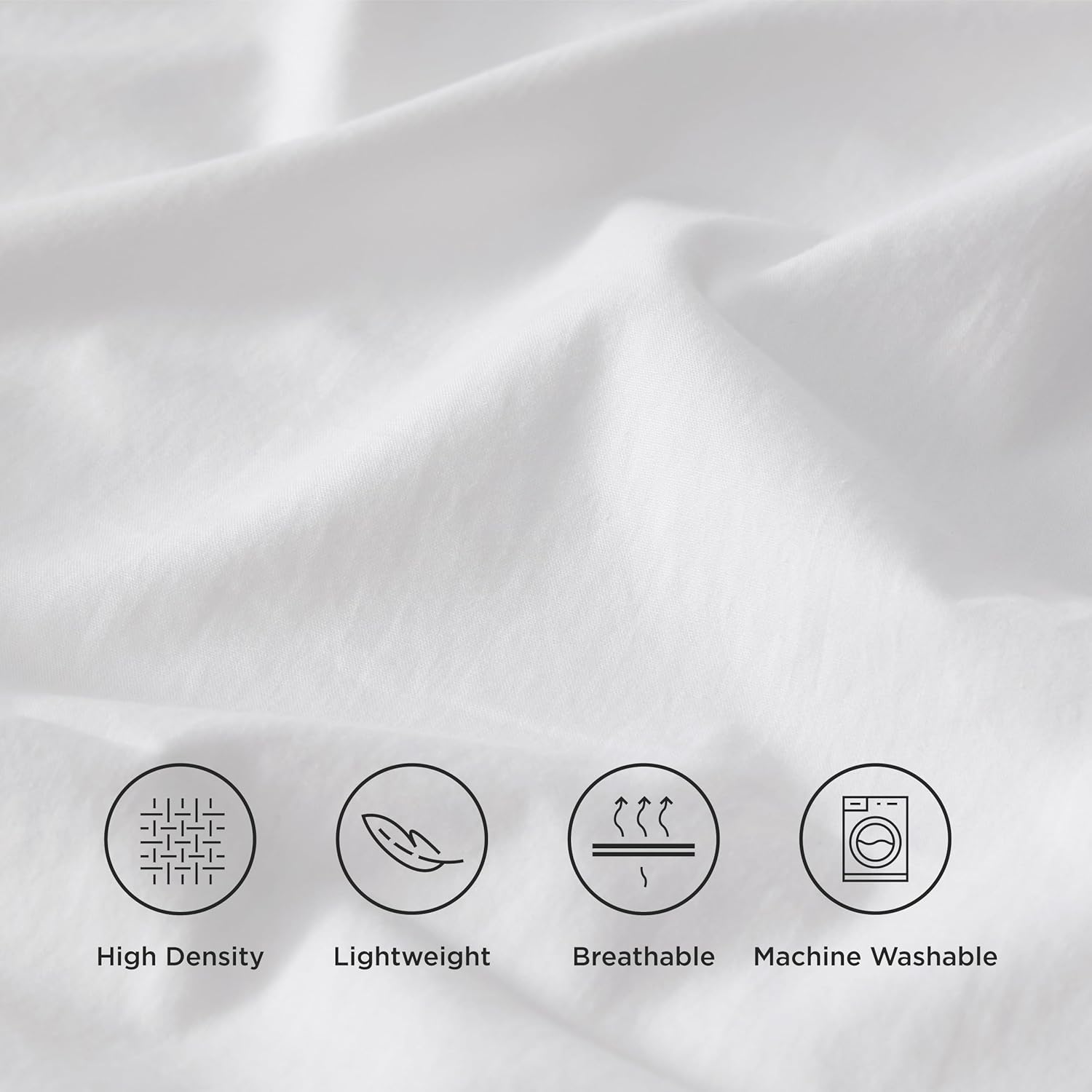 Solavo fitted sheet white cotton deep pocket close-up