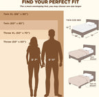 Solavo off white fleece throw blanket on couch